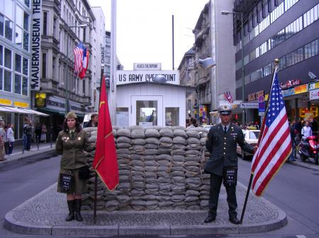 Checkpoint Charlie in Berlin