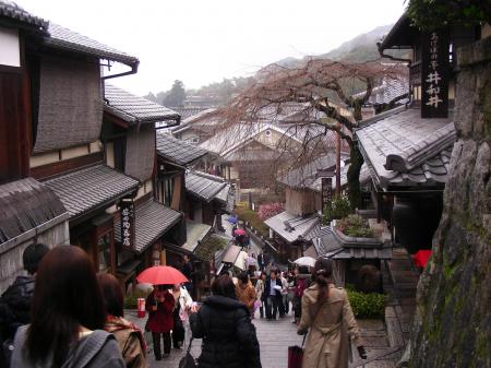 Town near the Kiyomizu Temple