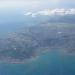 Okinawa Island View from a plane