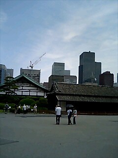 Inside imperial palace
