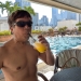 Poolside of a hotel in Bangkok